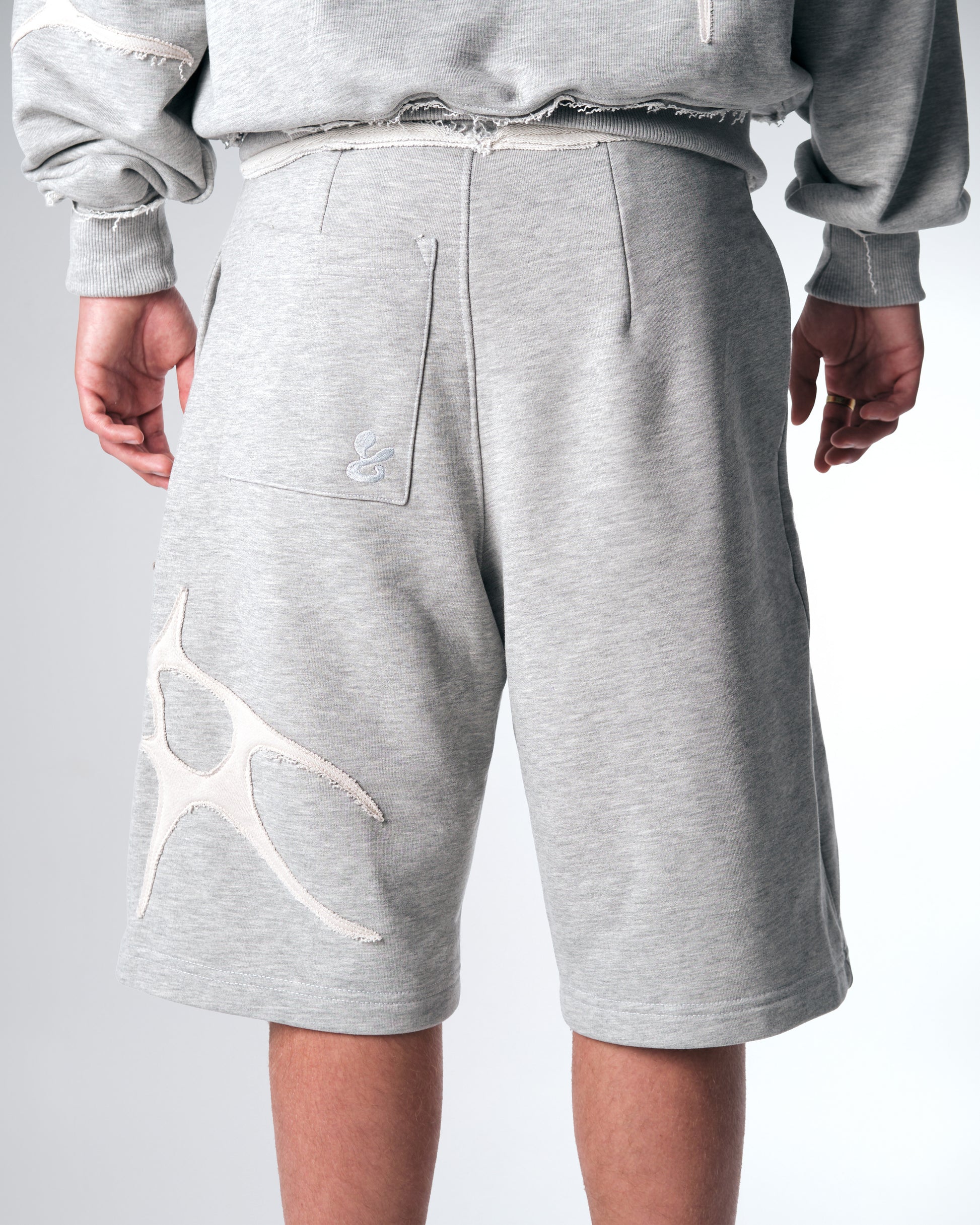 ONYX SHORTS - GREY MELANGE