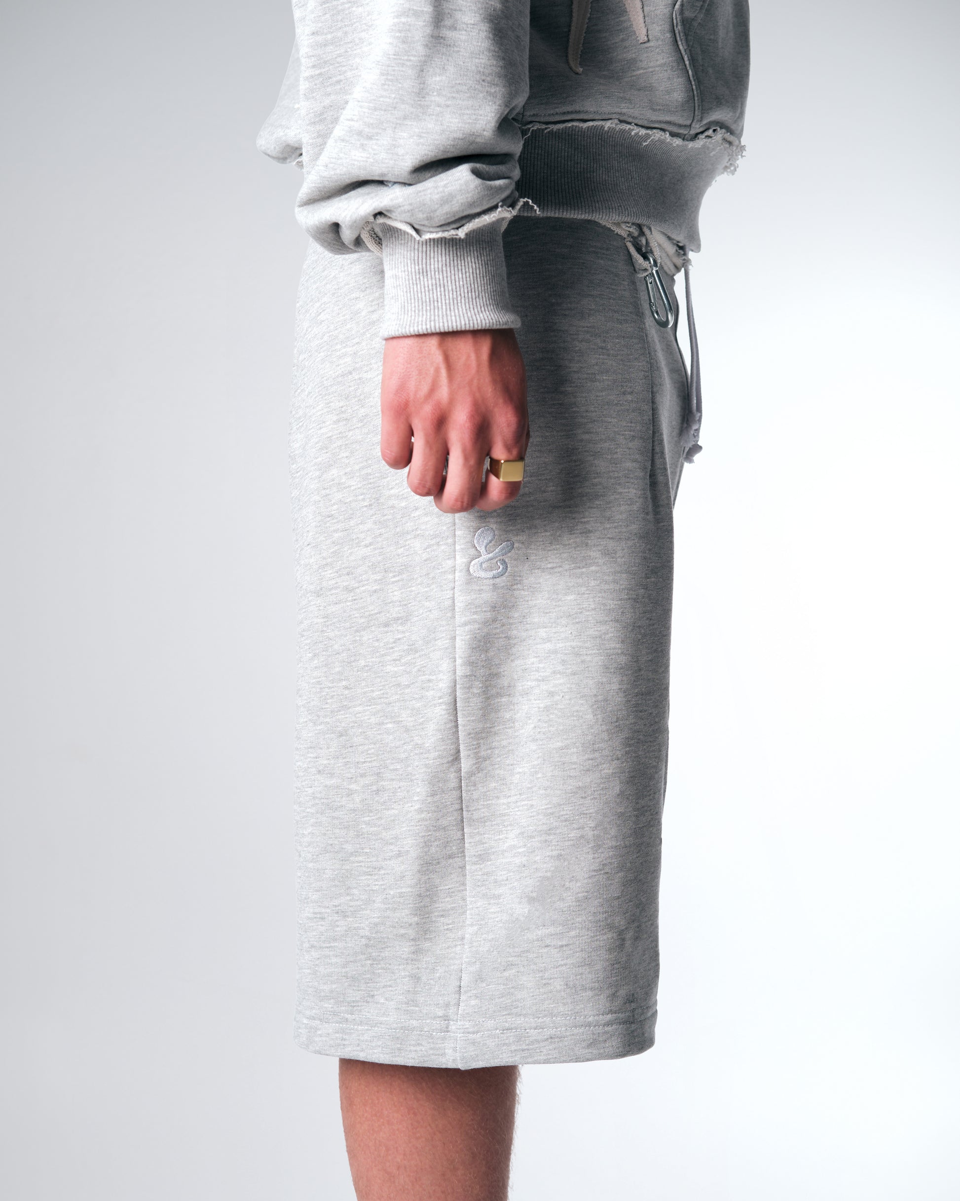ONYX SHORTS - GREY MELANGE