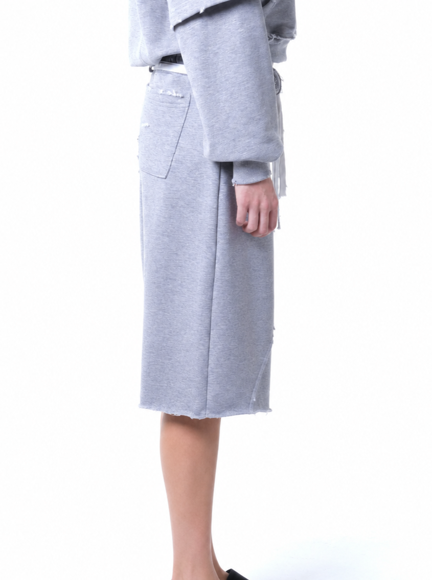 NOCTRA SHORTS - GREY MELANGE