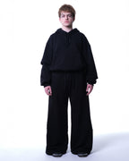 NOCTRA HOODIE - BLACK