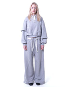 NOCTRA HOODIE - GREY MELANGE