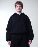 NOCTRA HOODIE - BLACK