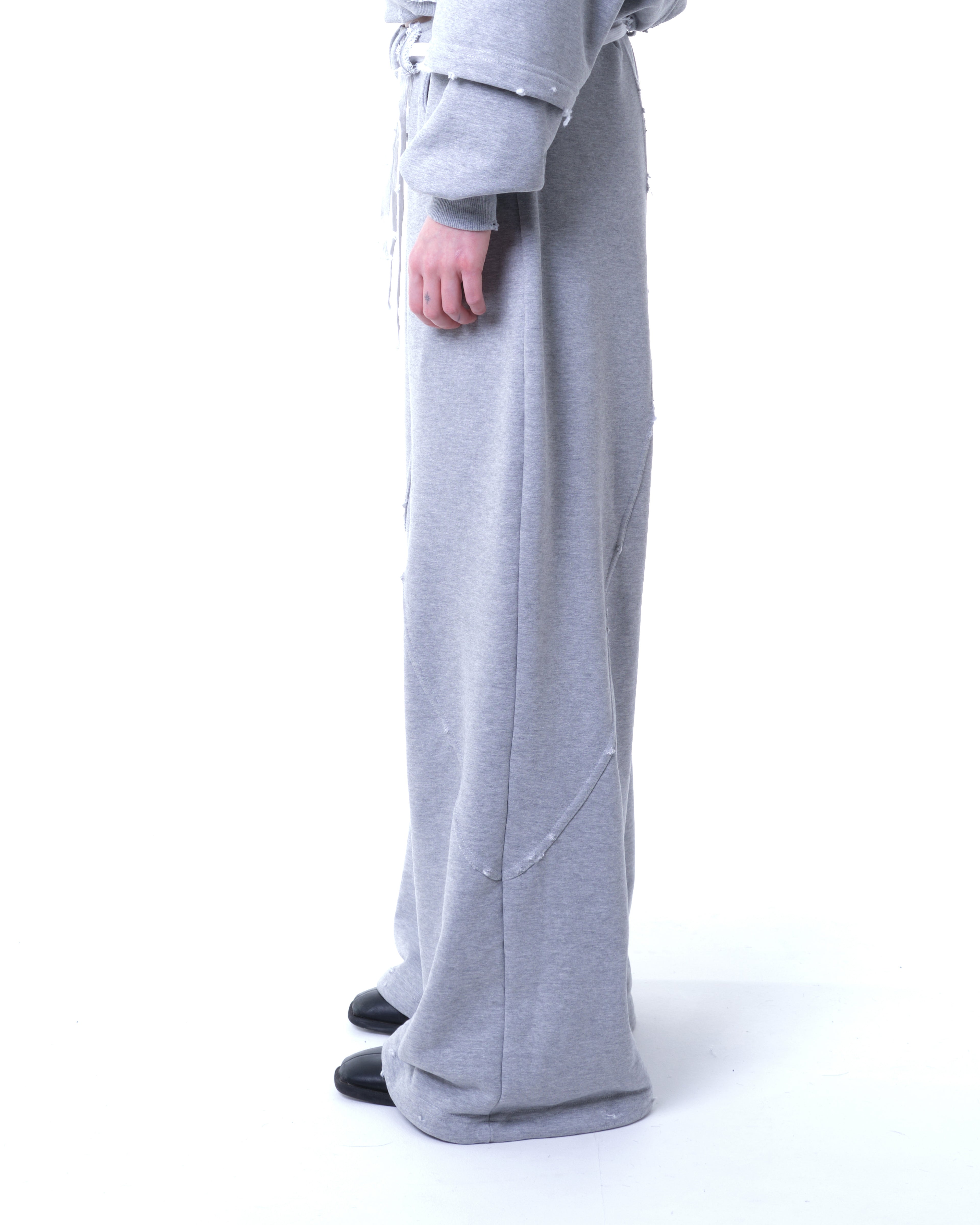 NOCTRA PANTS - GREY MELANGE