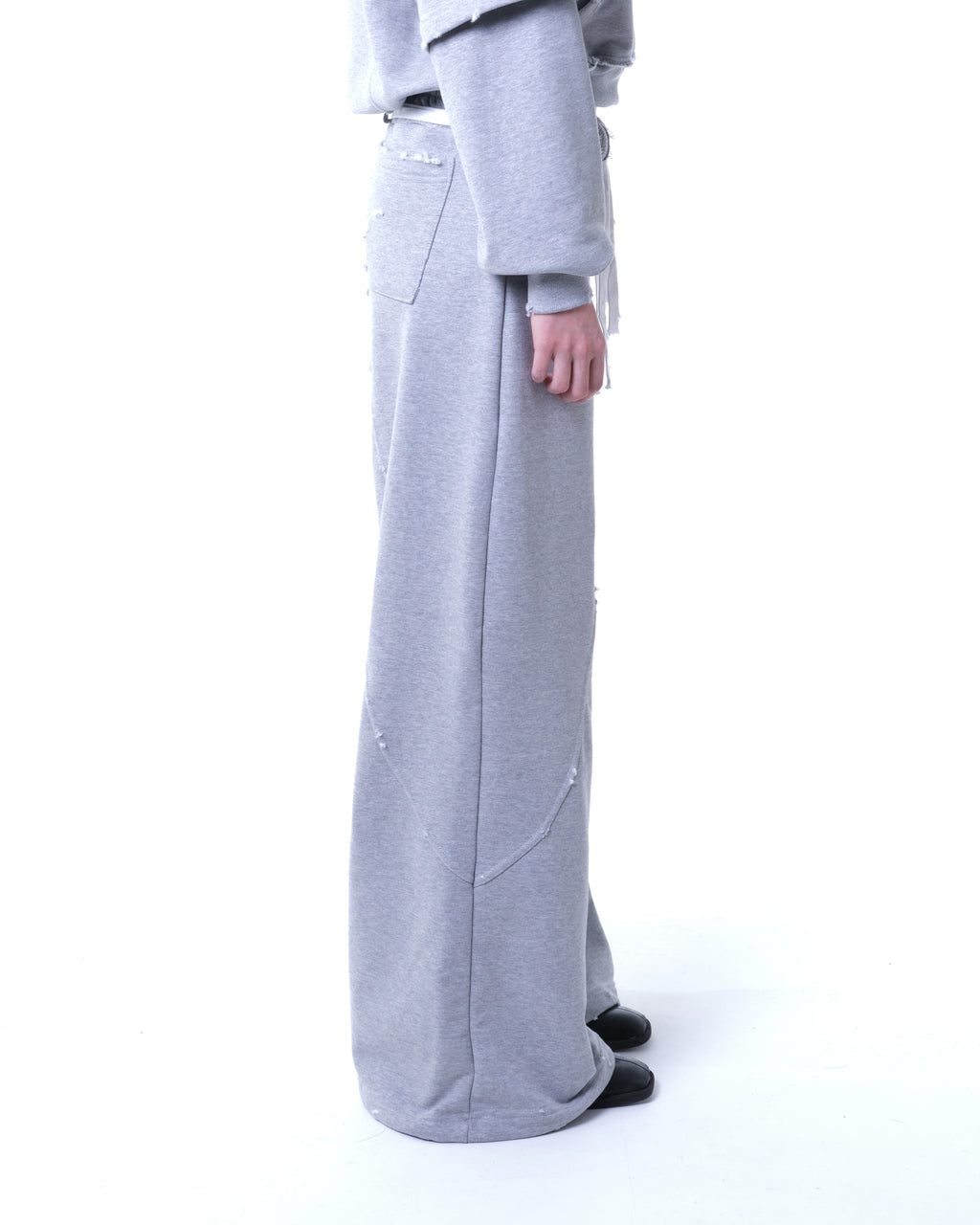 NOCTRA PANTS - GREY MELANGE