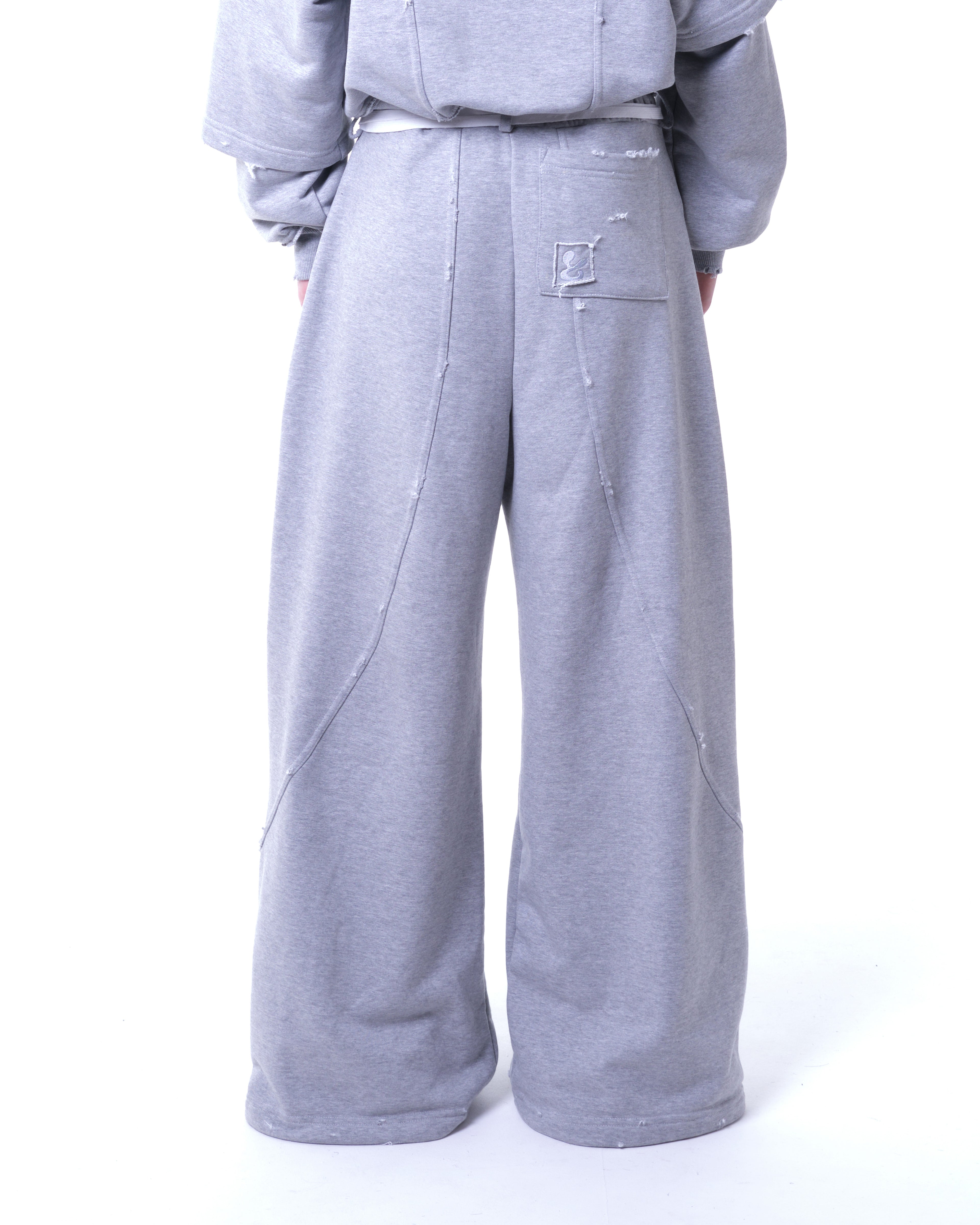NOCTRA PANTS - GREY MELANGE