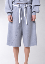 NOCTRA SHORTS - GREY MELANGE
