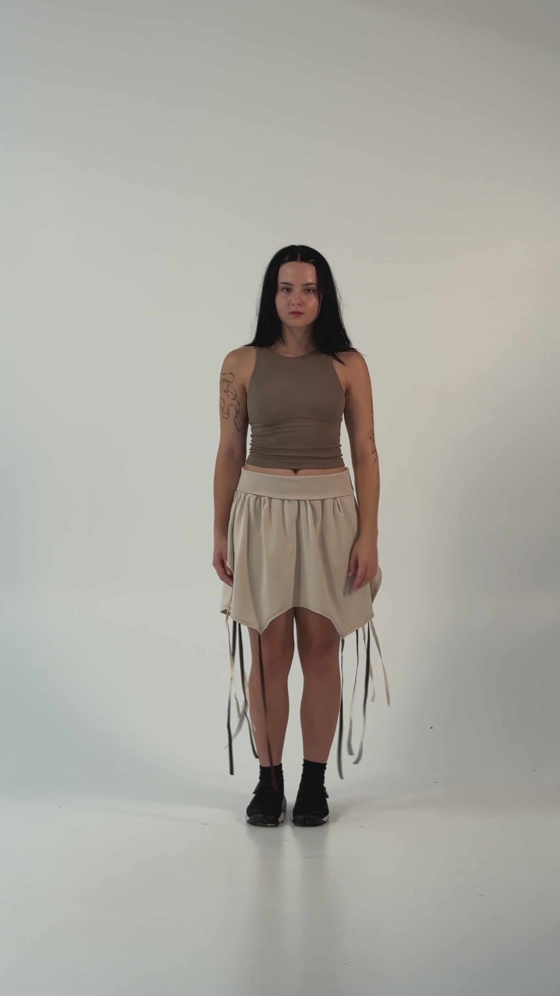 GODS REVOLUTION X ECLIPSE DISTORTION - TOP & SKIRT